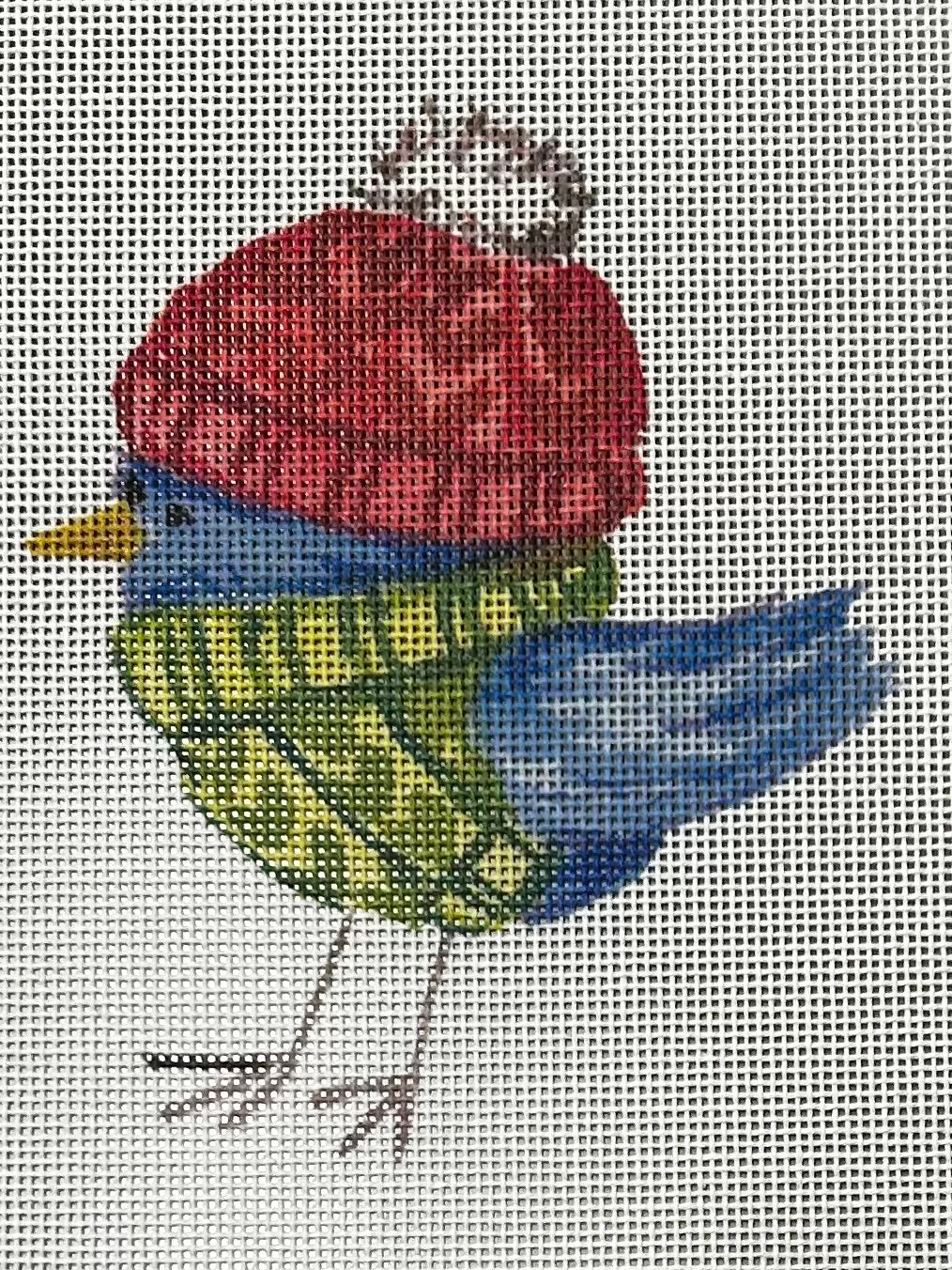 Ellen Crimi-Trent:ECT104 Blue Bird Red Hat 5x5 18