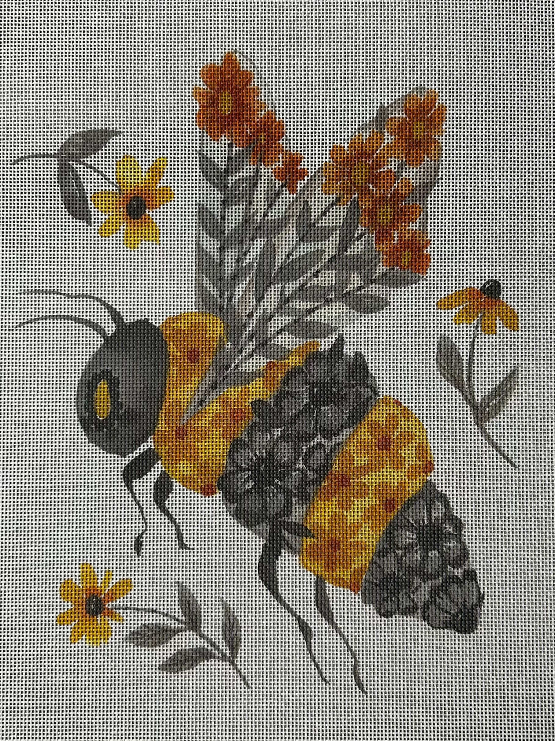 Ellen Crimi-Trent:ECT640A Bee w/Flowers