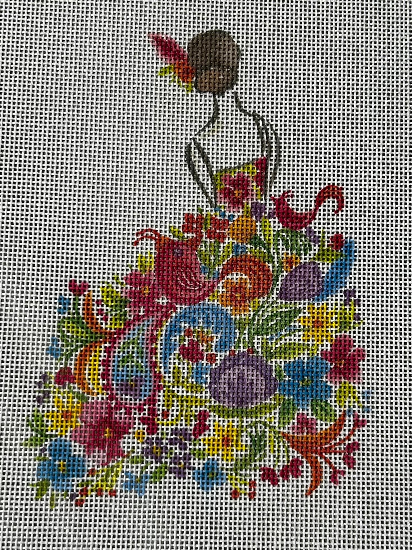 Ellen Crimi-Trent:ECT868B Lady with Pink Bird