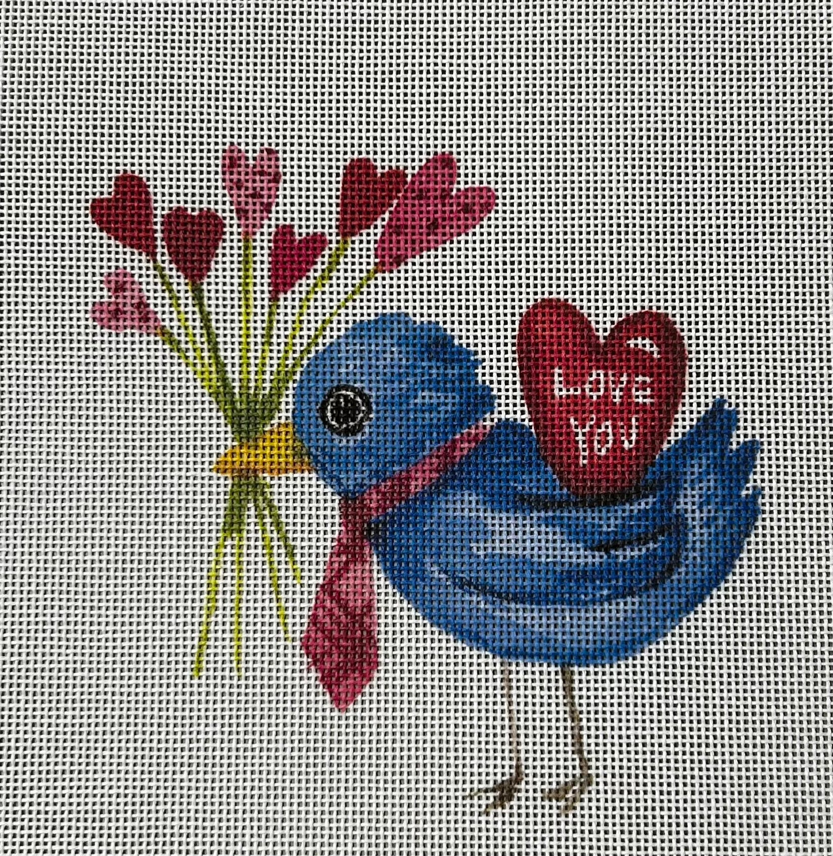 Ellen Crimi-Trent:ECT400B Blue Bird Heart