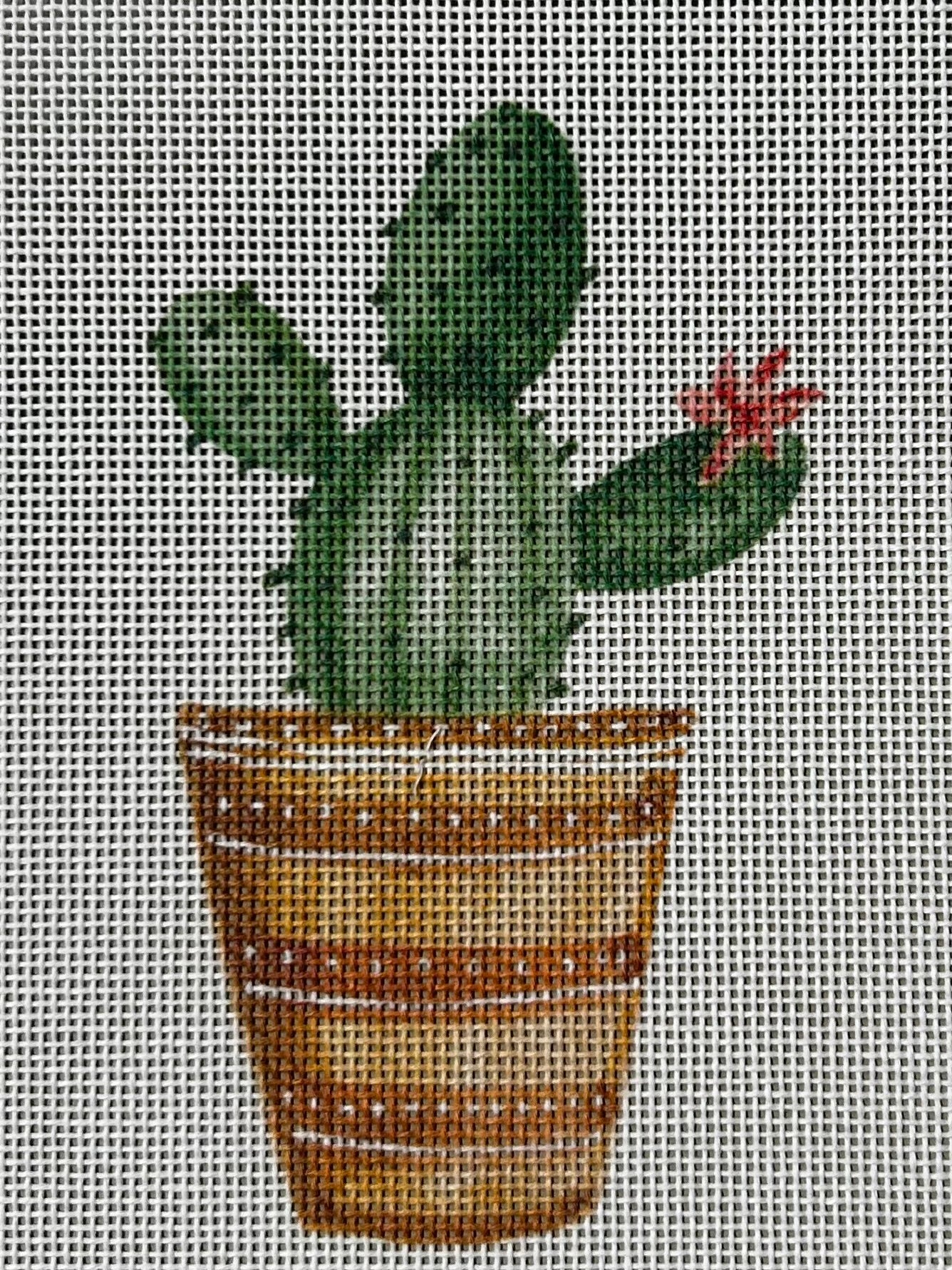 Ellen Crimi-Trent:ECT479D Cactus w/flower right