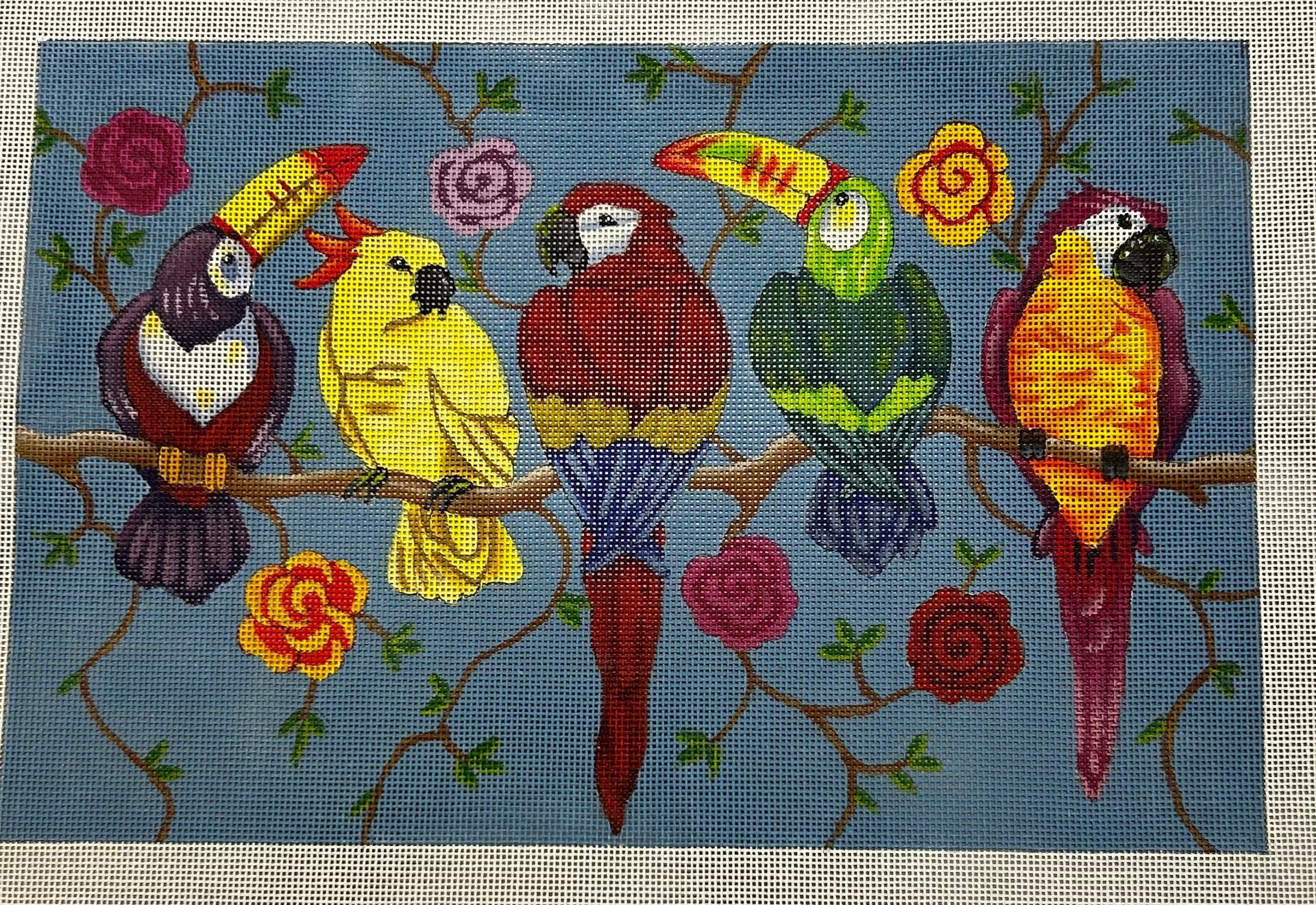 Paul Brent:PB10014-Rio Tropical Birds - Bl