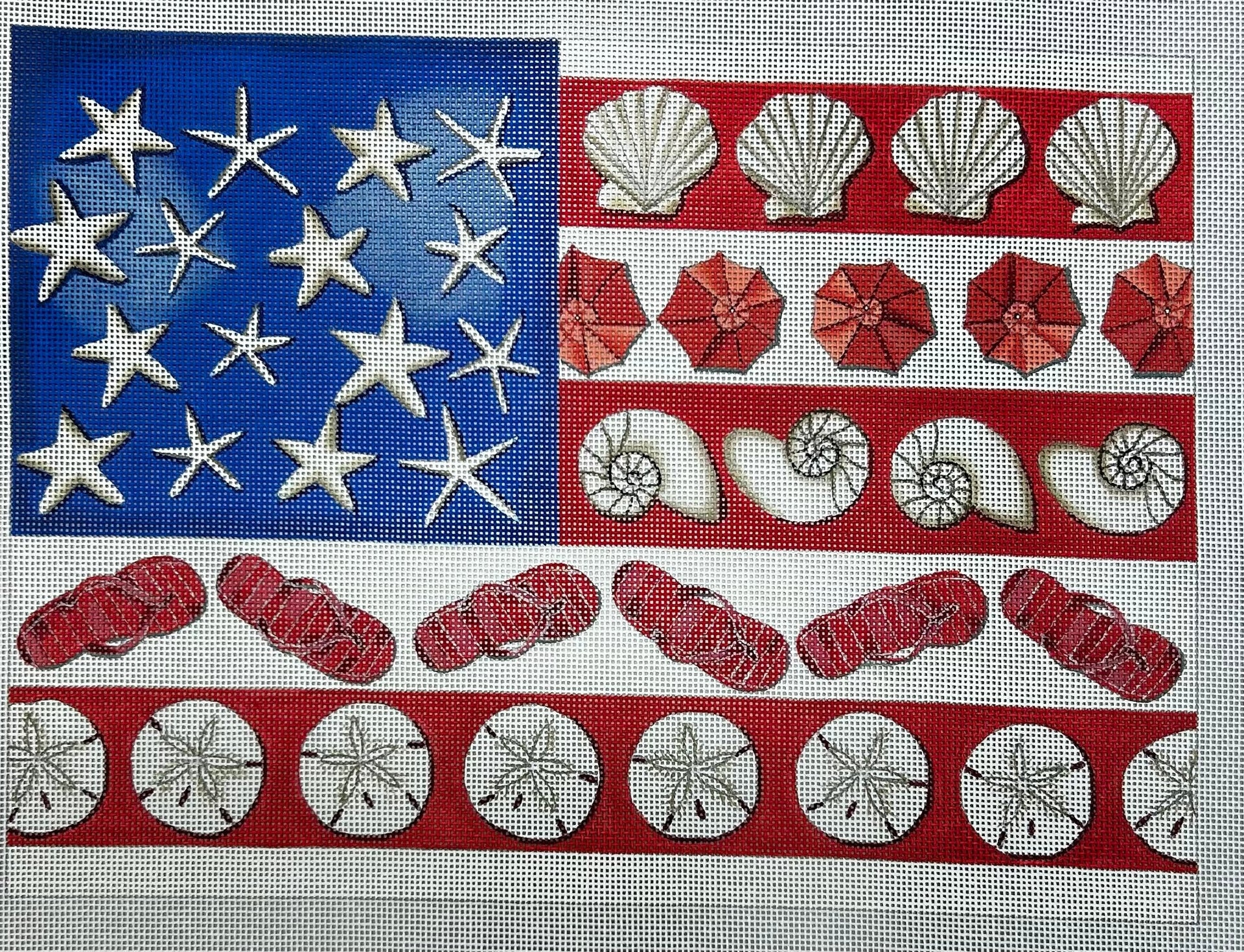 Paul Brent:PB16553 Coastal American Flag 9