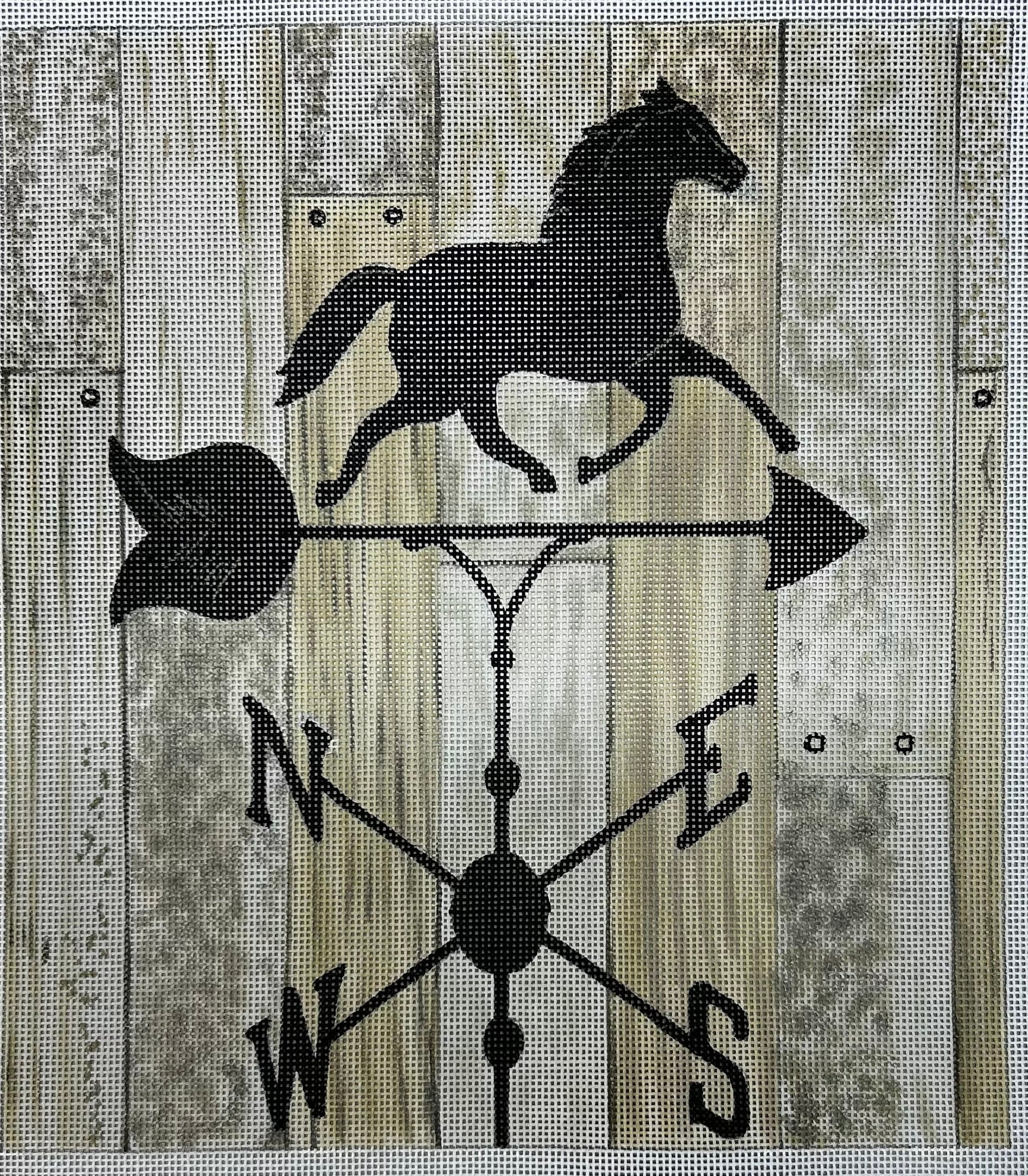 Paul Brent:PB18544 Wrought Iron Vane I 9x1