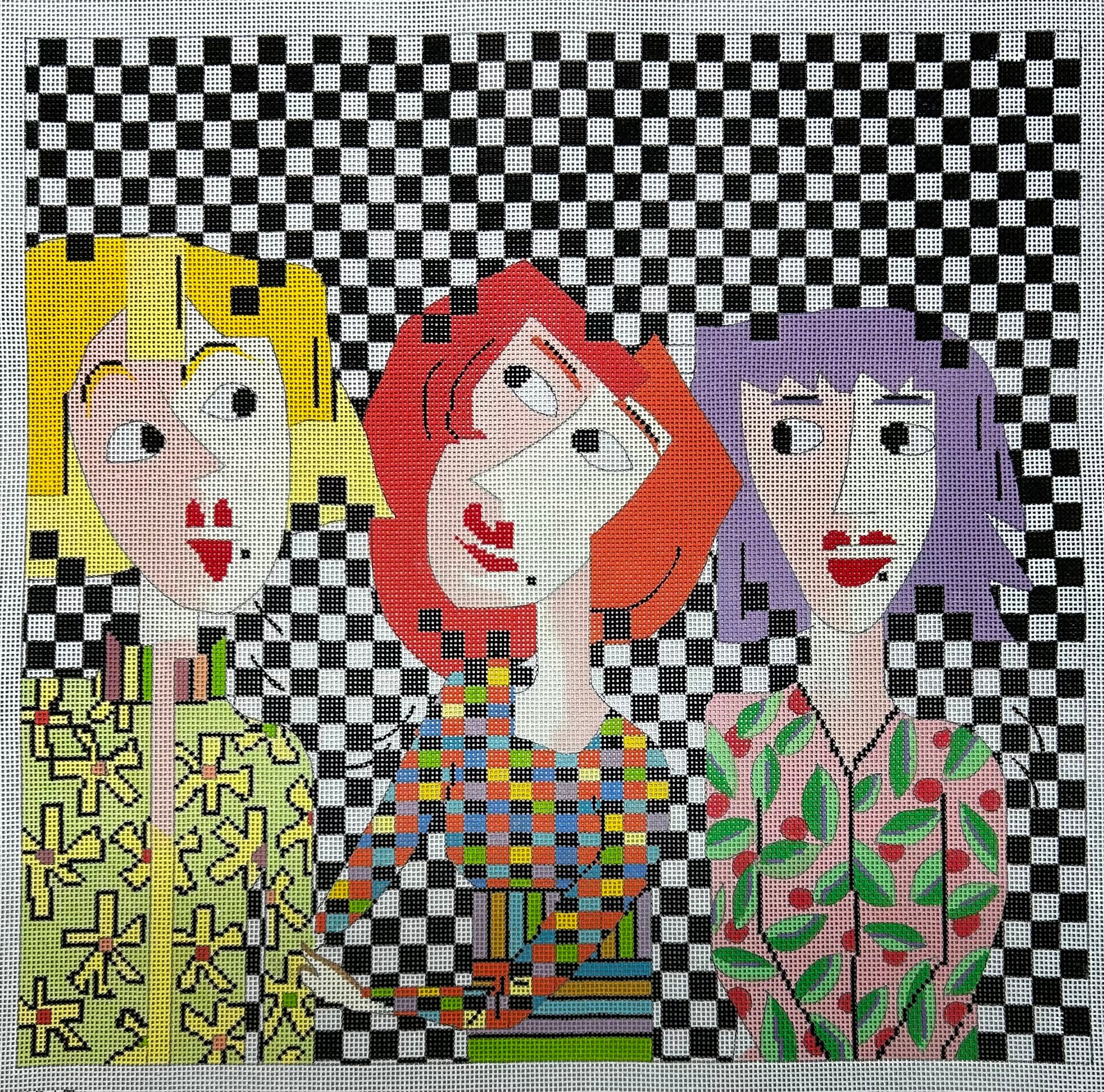 Penny Macleod:PM1851 Trio 13 x 12 1/2 18M