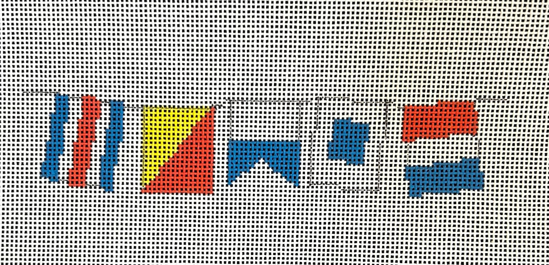 Sara Fitz:SF129 Coast Flags 6x3 18M