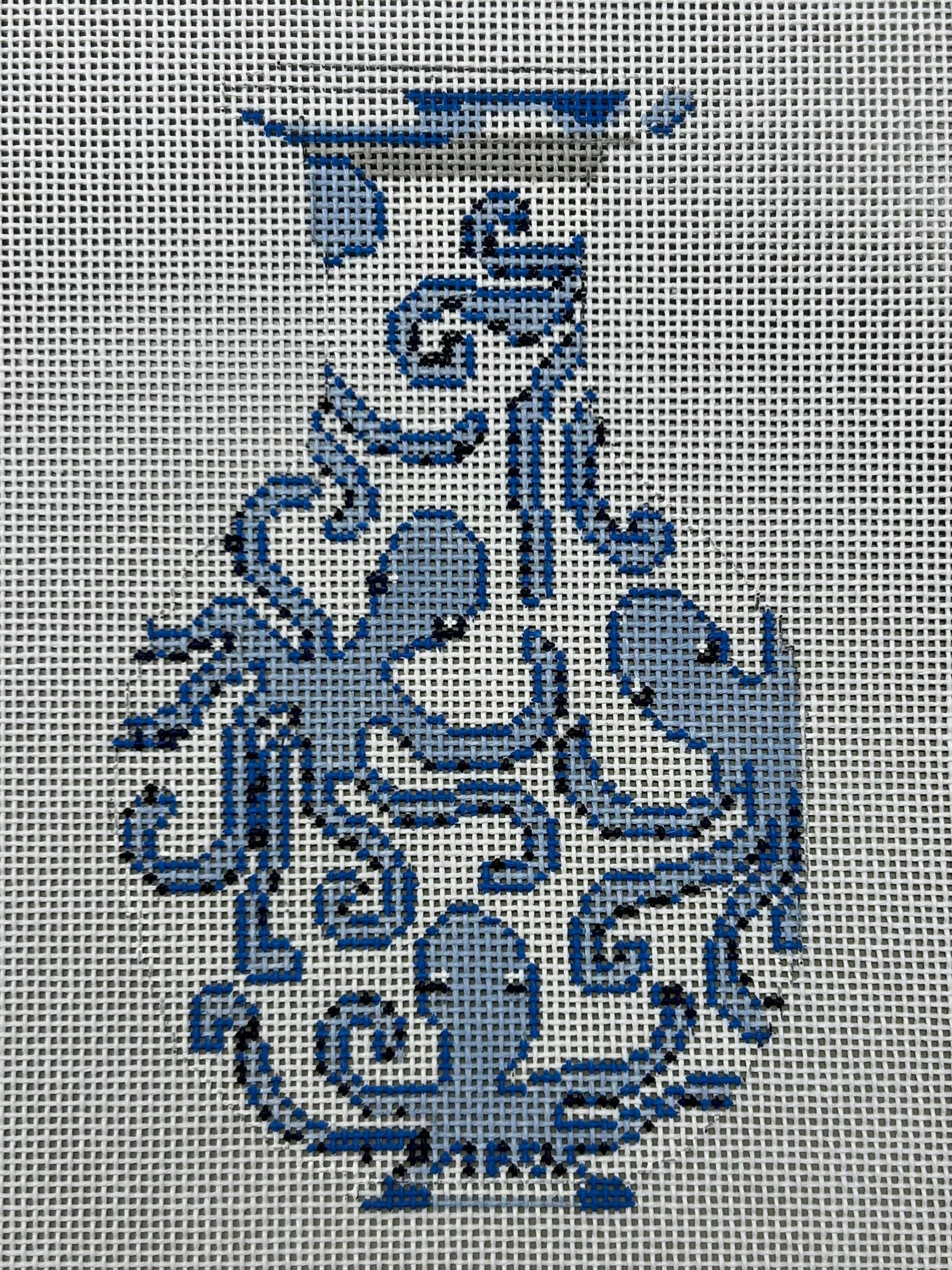 Sara Fitz:SF34 Blue Jardinere Oct