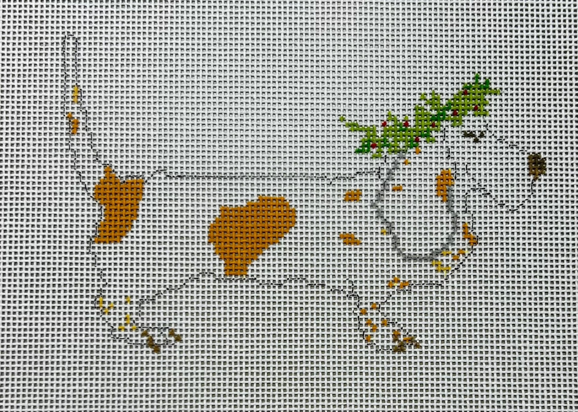 Sara Fitz:SF52 Festive Hound Wreath 5x5 1