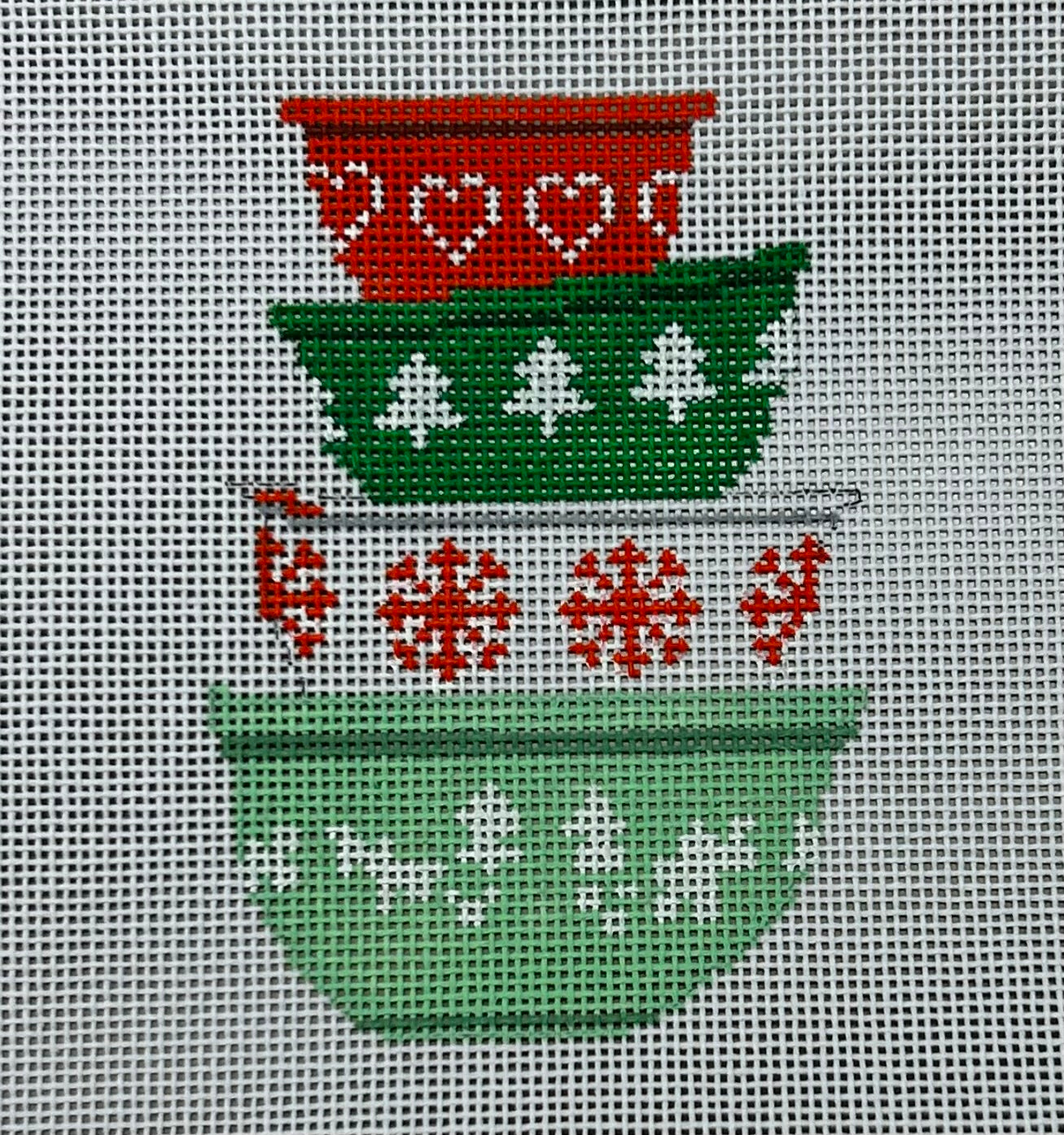 Sara Fitz:SF110 Christmas dishes 3x5 18M