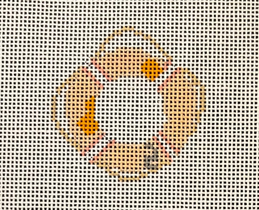 Lizzie Clark Designs:103A  Cream w/flo10x10 13M