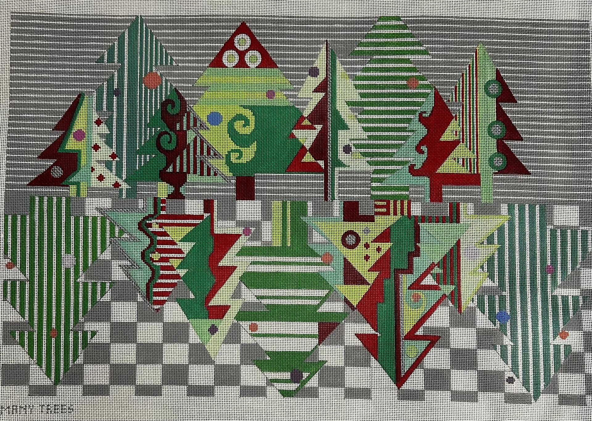 Penny Macleod:PM254 Many Trees 12 1/2x19 18M