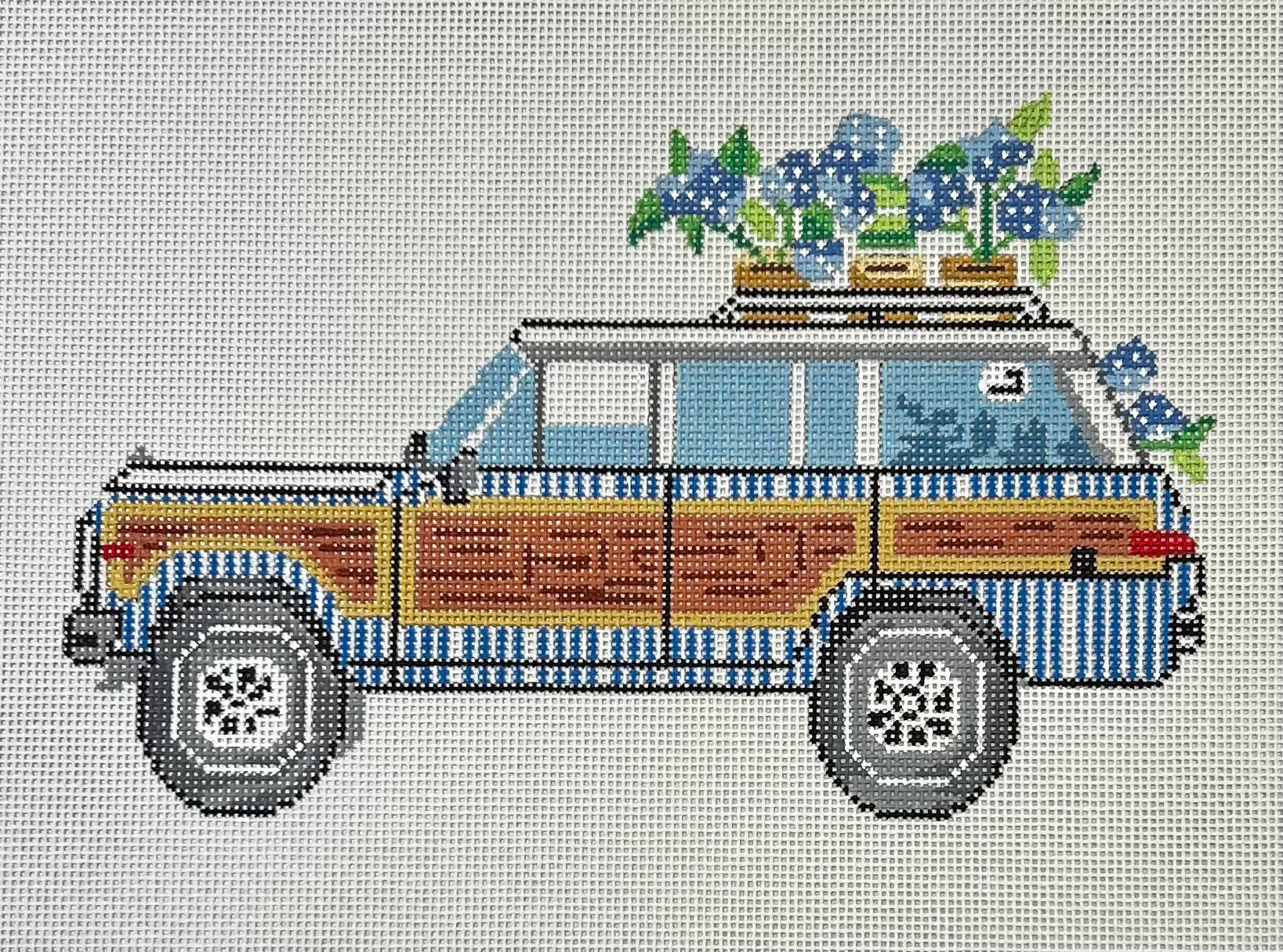 Sara Fitz:SF47 Seersucker Wagoneer 7x5 18