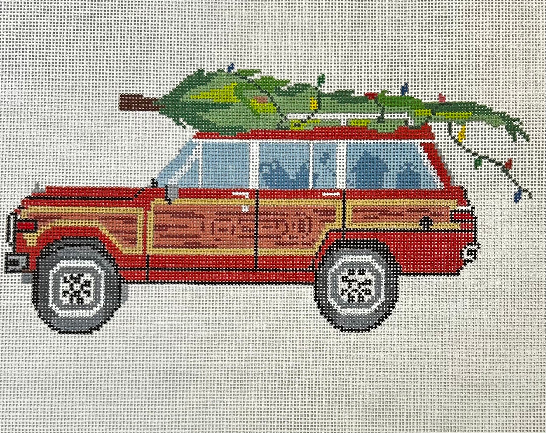 Sara Fitz:SF49 Tree Topped Wagoneer 7x5 1