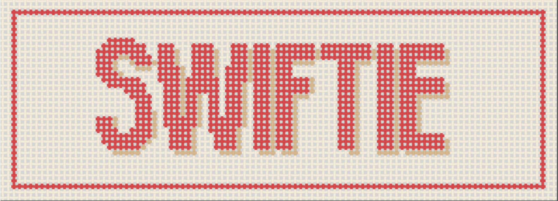 Froopy Designs:FD289 SWIFTIE bookmark, 5.5" x