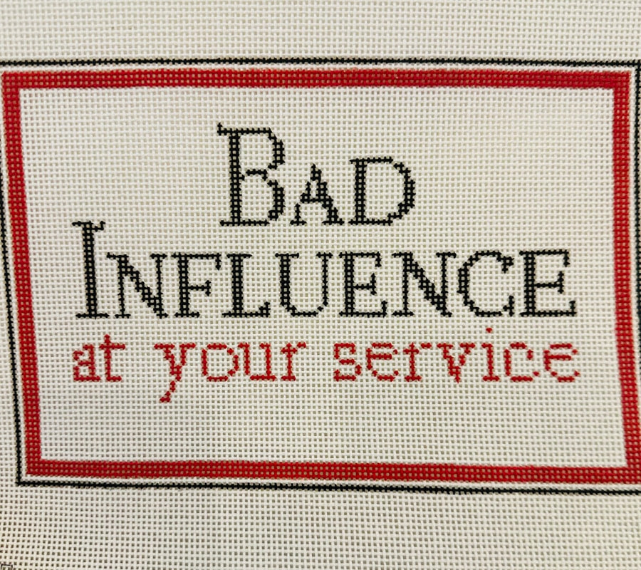 Froopy Designs:FD178 Bad Influence Clutch 6" x