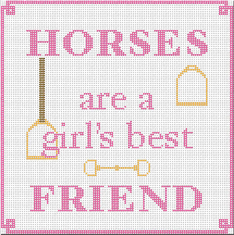Froopy Designs:FD173 Horses Girls Best Friend