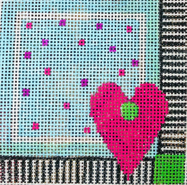 Penny Macleod:PM1023 Fushia Heart 3x3 18M