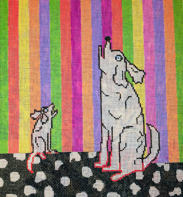 Penny Macleod:PM1033 Woof 11x 11 1/2 13M