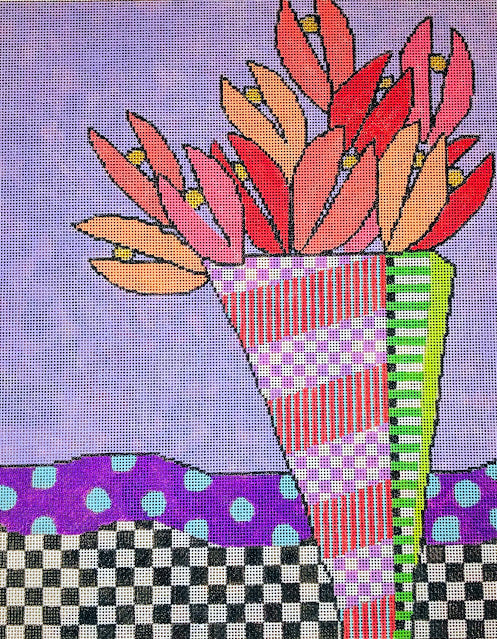 Penny Macleod:PM1036 Check Check 9 3/4 x12 18