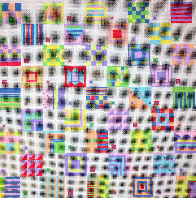 Penny Macleod:PM1052 Happy Pattern 10x10 18M