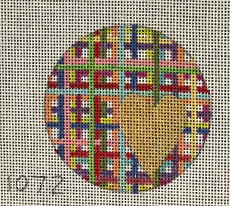 Penny Macleod:PM1072 Gold Heart 3"rd 18M