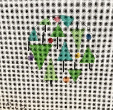 Penny Macleod:PM1076 Green Trees 3"rd 18M