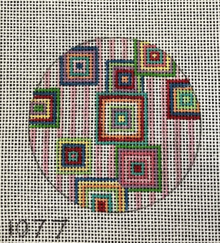 Penny Macleod:PM1077 Pink Stripes 3"rd 18M