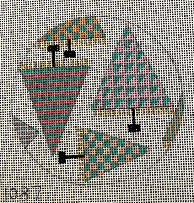 Penny Macleod:PM1087 Trees 4"rd 18M