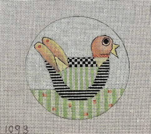 Penny Macleod:PM1093 Bird 4"rd 18M