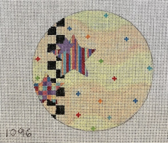 Penny Macleod:PM1096 Stripe Stars 4"rd 18M