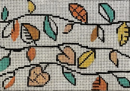 Penny Macleod:PM1102 50's Leaves 3 1/4x5 18M