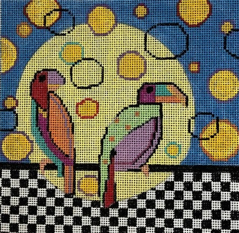 Penny Macleod:PM1104 Moonlight 6" x 6" 18M