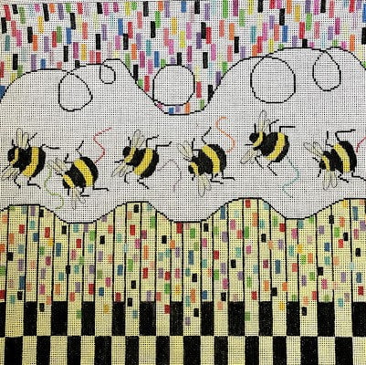 Penny Macleod:PM1115 Bee Line 12 1/4" x 13" 1
