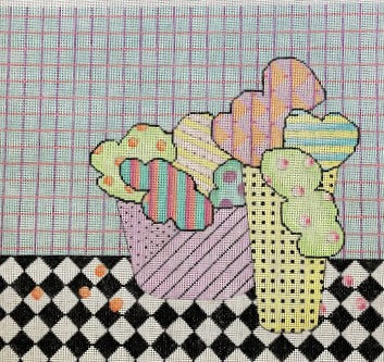 Penny Macleod:PM1125 Diamond Table 12" x 11"