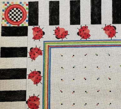 Penny Macleod:PM1126 LadyBug Corner 12" x 13
