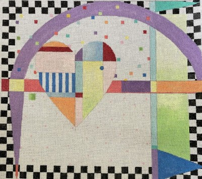 Penny Macleod:PM1127 Confetti 12 1/4" x 13 1/