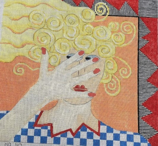 Penny Macleod:PM1136 No No No 14" x 13 1/4" 1