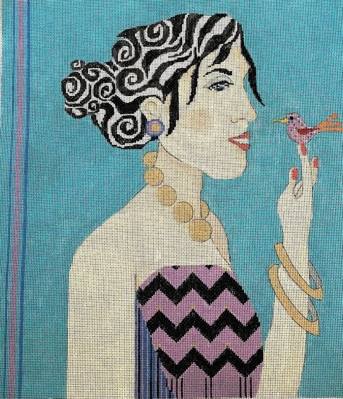 Penny Macleod:PM1138 Little Friend 12 1/2" x