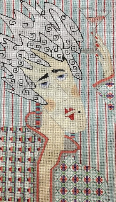 Penny Macleod:PM1139 Gladys 9 1/4" x 16" 18M