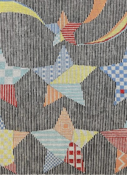 Penny Macleod:PM1145 Line Up 9 1/2" x 12 1/2"