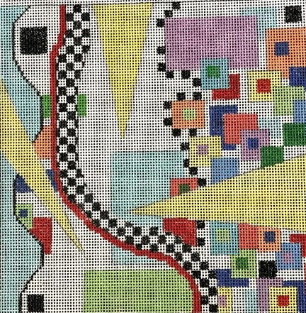 Penny Macleod:PM1158 Random Boxes 6" x 6 1/4"