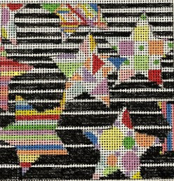 Penny Macleod:PM1168 Random Stars 4 Sq 18M