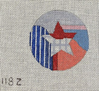 Penny Macleod:PM1182 Star Coaster 3 Round 18M