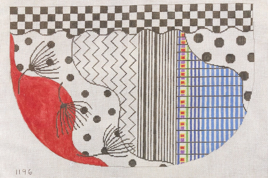 Penny Macleod:PM1196 Bag Front 14 1/2x9 3/4 1