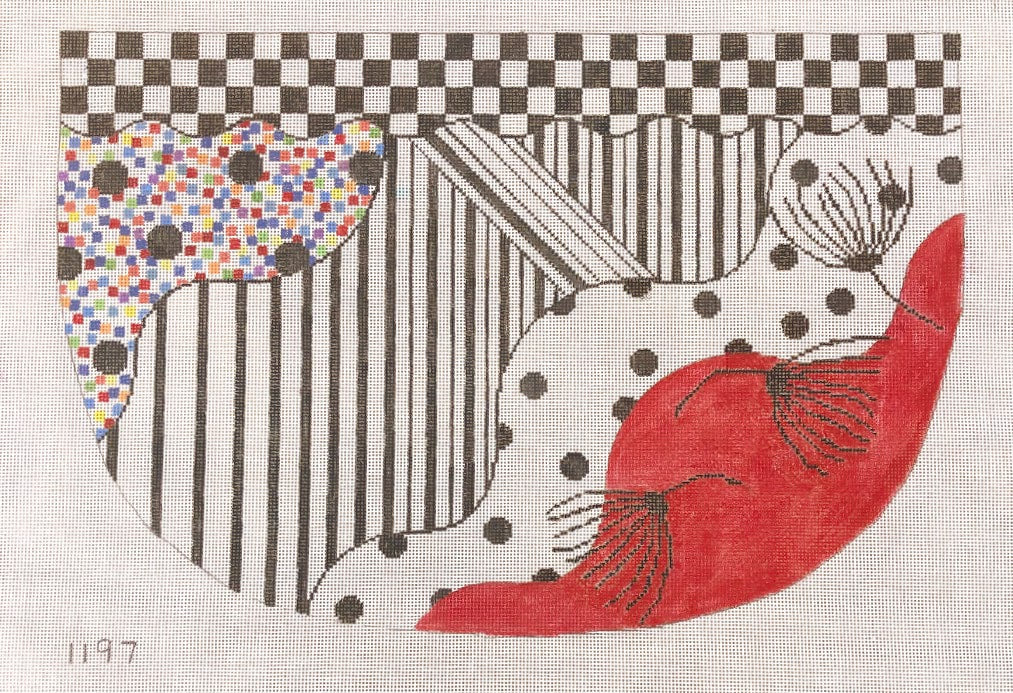 Penny Macleod:PM1197 Bag Back 14 1/2x9 3/4 18