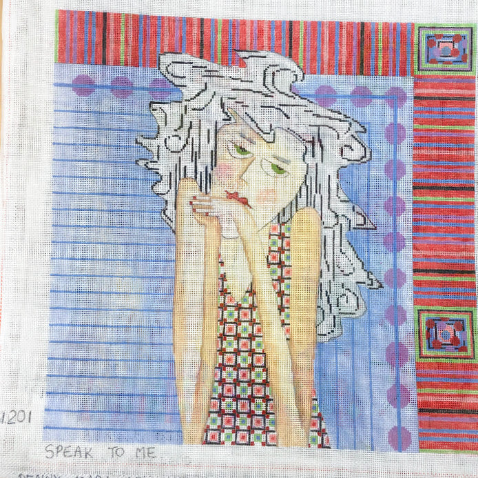 Penny Macleod:PM120 Lavender Heart -Retired