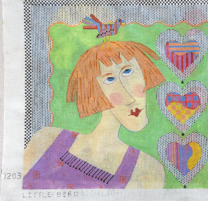 Penny Macleod:PM1203 Little Bird 13x13 18m