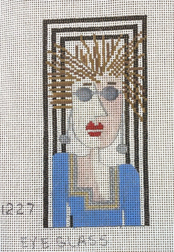 Penny Macleod:PM1227 Glasses 1 side 2 1/2 x7