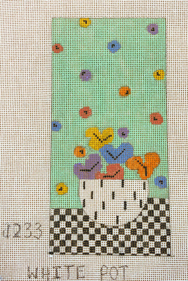 Penny Macleod:PM1233 Glasses White Spot 2 1/2