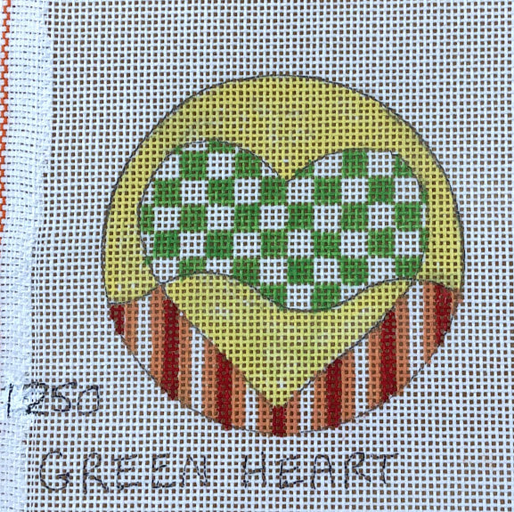 Penny Macleod:PM1250 Green Heart 3" rd 18m